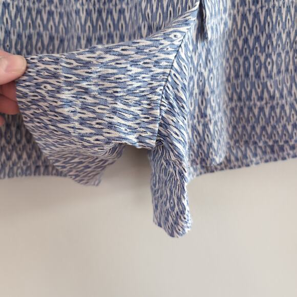 C&C California Blue Linen Blend Pull On Shorts Size 6 - Picture 4 of 8